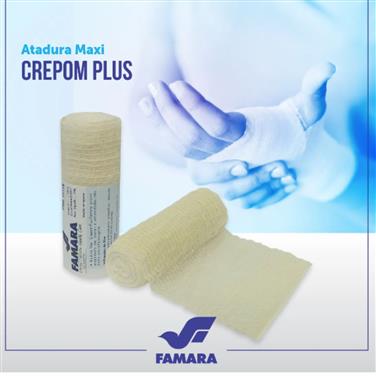 ATADURA MAXI CREPOM PLUS - PACOTE COM 12 UNIDADES