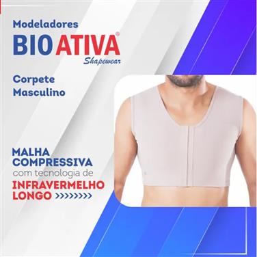 CORPETE MASCULINO COM ABERTURA FRONTAL BIOATIVA